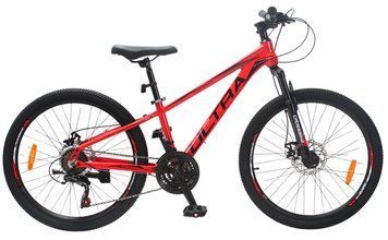 Велосипед CrossBike 24" Ultra 2026 Рама 12" red-black