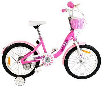 Велосипед RoyalBaby Chipmunk MM Girls 18", OFFICIAL UA, pink
