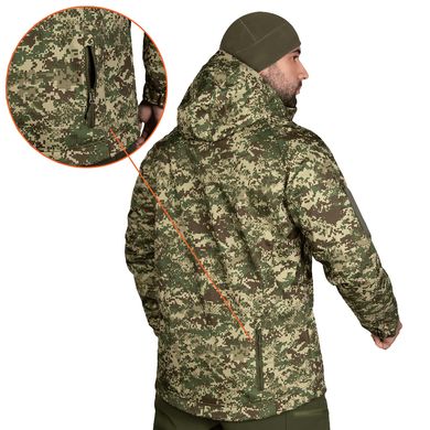 Куртка Camotec Stalker SoftShell Хищник пиксель (7495), XXL