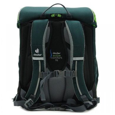 Набор Deuter OneTwoSet - Hopper цвет 2018 forest dinio (3830116 OneTwo; 80261 Hopper; 3890215 Chest Wallet; 3890416 Pencil Pouch; 2890315 Pencil box)