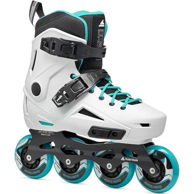 Роликовые коньки Rollerblade Lightning W white-aqua 270