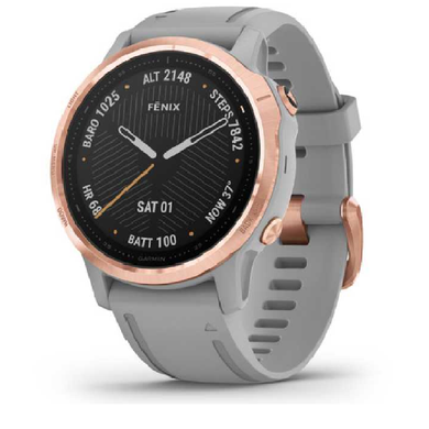 Смарт часы Garmin fenix 6S - Carbon Gray DLC with Black Band