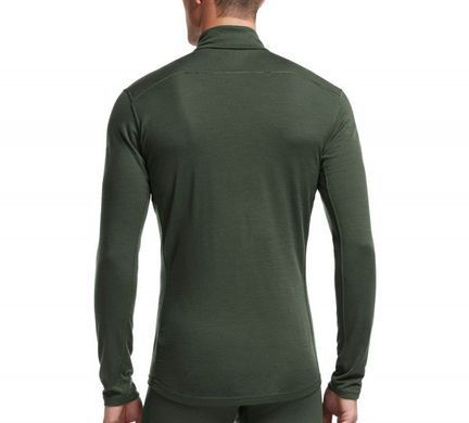 Термофутболка з довгим рукавом Icebreaker BF 200 Oasis LS Half Zip MEN conifer/balsam S