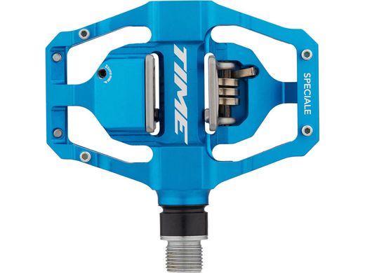 Педали Time Speciale 12 Enduro pedal, including ATAC cleats, Blue