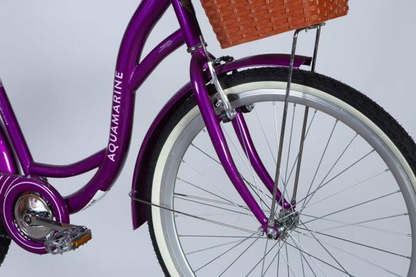 Велосипед ST 26" Dorozhnik AQUAMARINE BH рама-17" сиреневый 2025