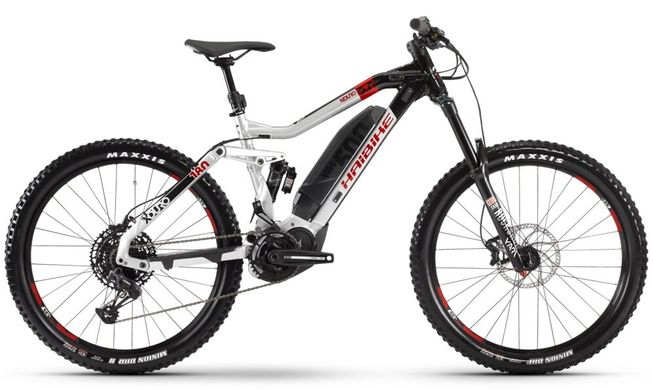 Велосипед Haibike XDURO Nduro 2.0 500Wh 12 s. 27.5 ", сіро-чорно-червоний, 2020