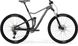 Велосипед Merida ONE-TWENTY 400, M(17.5), MATT GREY/GLOSSY BLACK 1 из 5