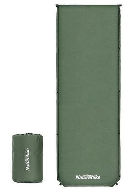 Самонадувающийся коврик Naturehike 5 см NH20DZ003, темно-зеленый