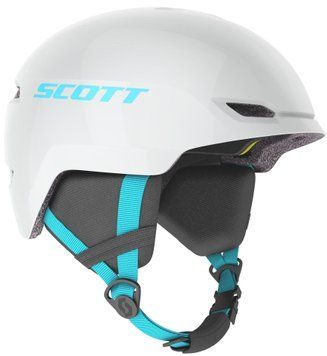 Детский горнолыжный шлем Scott KEEPER 2 Plus (pearl white/breeze blue)