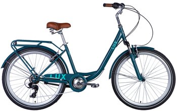 Велосипед 26" Dorozhnik LUX AM 2024 (синий с голубым)