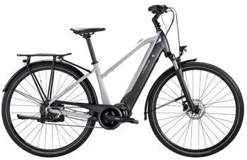 Велосипед Bianchi E-bike T-Tronik T Sunrace 9s E6100 Disc Grigio Urbano/Dark Graphite/Matt, 51 - YRBT8I51TY