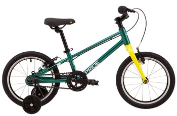 Велосипед 16" Pride GLIDER 16, 2022, зеленый