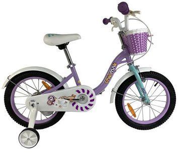 Велосипед RoyalBaby Chipmunk MM Girls 18", OFFICIAL UA, violet
