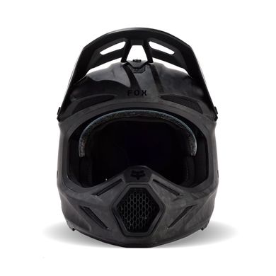 Шолом FOX V3 RS CARBON SOLID HELMET [Matte Black], M