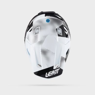 Шлем Leatt Moto 7.5 Helmet + Goggle [White], XL