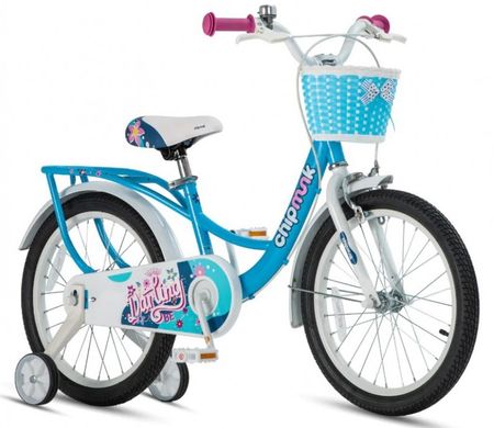 Велосипед RoyalBaby Chipmunk Darling 18", OFFICIAL UA, синий