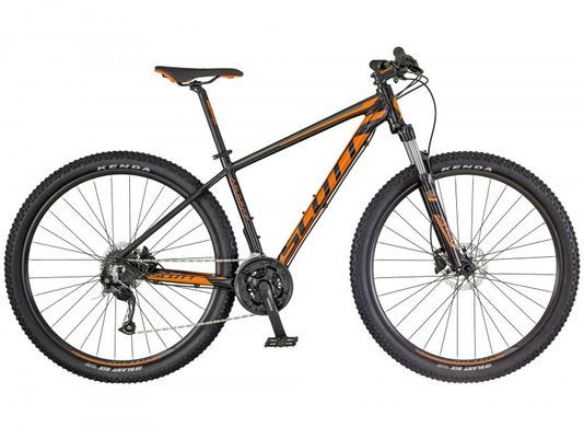 Велосипед Scott Aspect 750 чёрно/оранжевый 18