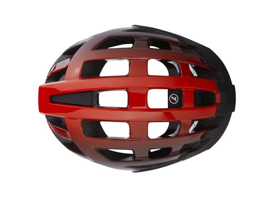 Шлем LAZER Compact DLX, черно-красный, unisize+сетка от насекомых+led