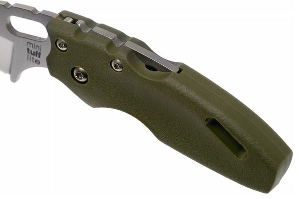 Нож складной Cold Steel Mini Tuff Lite Plain Edge (OD Green)