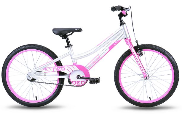 Дитячий велосипед Apollo 20 "NEO girls рожевий/білий