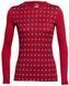 Термофутболка с длинным рукавом Icebreaker Oasis LS Crewe Align WMN oxblood/snow XS 1 из 4