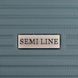 Чемодан Semi Line 18" (S) Green-Grey (T5584-1) 9 из 9