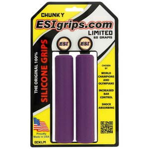 Грипсы ESI Chunky Purple (фиолетовые)