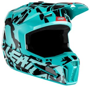 Шлем детский Leatt Moto 3.5 Jr Helmet Fuel, YM