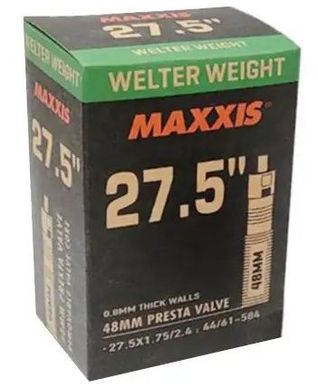 Камера Maxxis WELTER WEIGHT 27.5X1.75/2.4 Ніпель - Presta 48mm