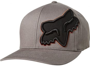 Кепка FOX EPICYCLE FLEXFIT HAT [Grey/Orange], S/M