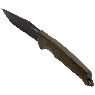 Нож SOG Trident FX, OD Green/Partaily Serrated