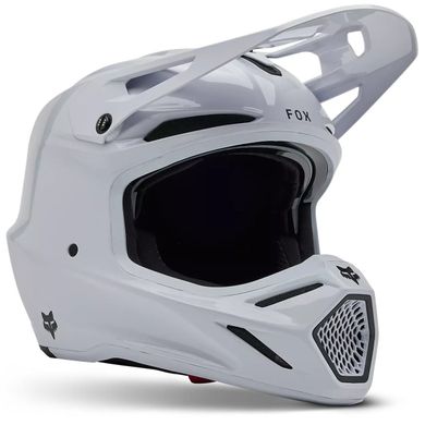 Шлем FOX V3 RS CARBON SOLID HELMET [White], XL