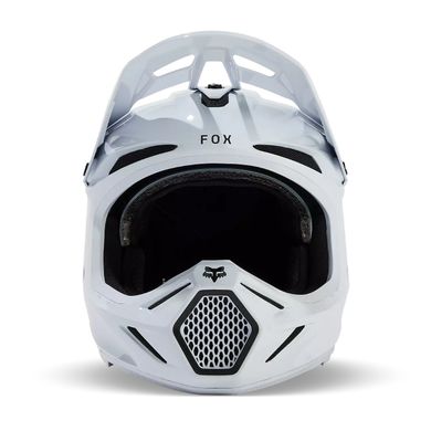 Шлем FOX V3 RS CARBON SOLID HELMET [White], XL