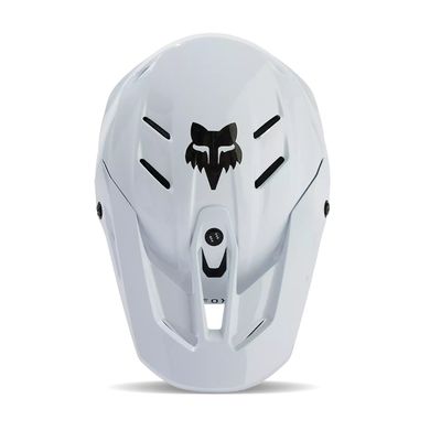 Шлем FOX V3 RS CARBON SOLID HELMET [White], XL