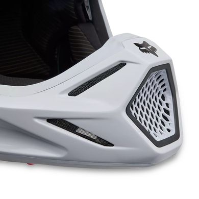 Шолом FOX V3 RS CARBON SOLID HELMET [White], XL