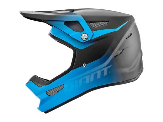 Шолом Giant 100% Fullface, Mat Blue, M 55-59 см