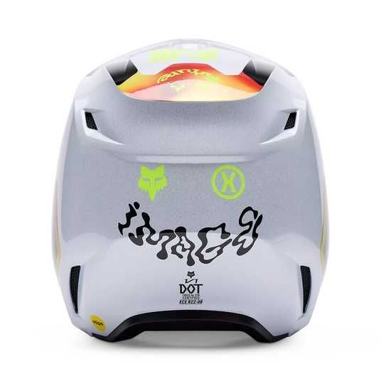 Шолом FOX V1 HELMET - HELLO FUTURE [White], XS, артикул: 33530-008