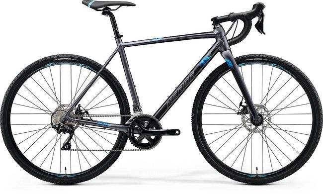 Велосипед Merida MISSION CX 400 MATT SILVER(BLUE) 2020