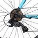Велосипед Trinx Tempo 2.0 28" Matt-Black-Blue 3 из 7