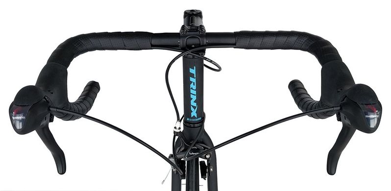 Велосипед Trinx Tempo 2.0 28" Matt-Black-Blue