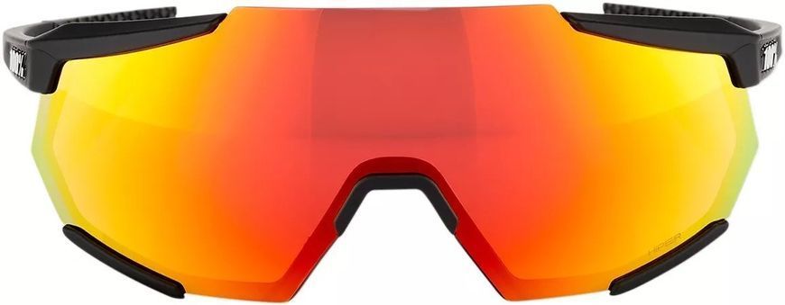 Окуляри Ride 100% RaceTrap - Soft Tact Black - HiPER Red Multilayer Mirror Lens, Mirror Lens