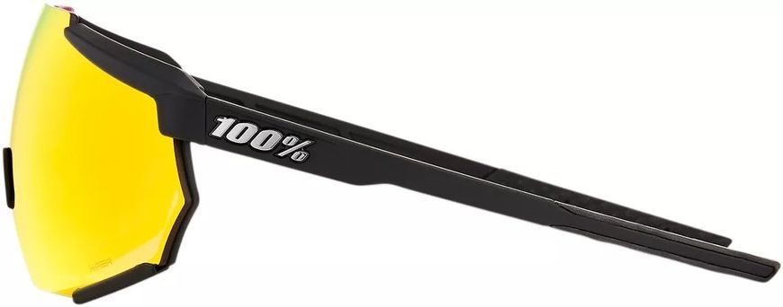 Окуляри Ride 100% RaceTrap - Soft Tact Black - HiPER Red Multilayer Mirror Lens, Mirror Lens