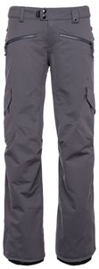Штаны 686 Aura Insulated Cargo Pant (Charcoal) 23-24, M