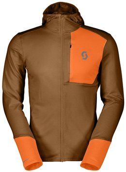 Кофта Scott DEFINED LIGHT bread brown/flash orange - XL