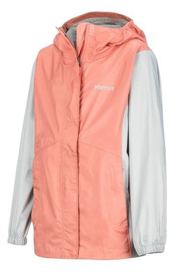 Куртка Marmot Girl's PreCip Eco Jacket (Coral Pink/Bright Steel, M)