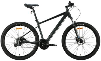Велосипед 27.5" Leon XC 80 AM Hydraulic lock out HDD рама-18" сірий з чорним (матовий) 2024