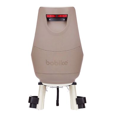 Детское велокресло Bobike Exclusive maxi Plus Carrier LED / Safari chic