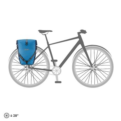 Гермосумка велосипедная Ortlieb Back-Roller Plus dusk blue - denim 20 л