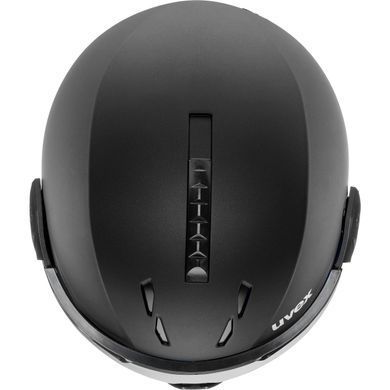 Горнолыжный шлем Uvex INSTINCT VISOR S5662602009 black matt (60-62)