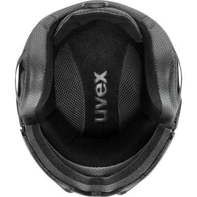 Горнолыжный шлем Uvex INSTINCT VISOR S5662602009 black matt (60-62)